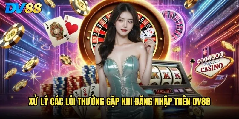 Xử lý các lỗi thường gặp khi đăng nhập trên dv88