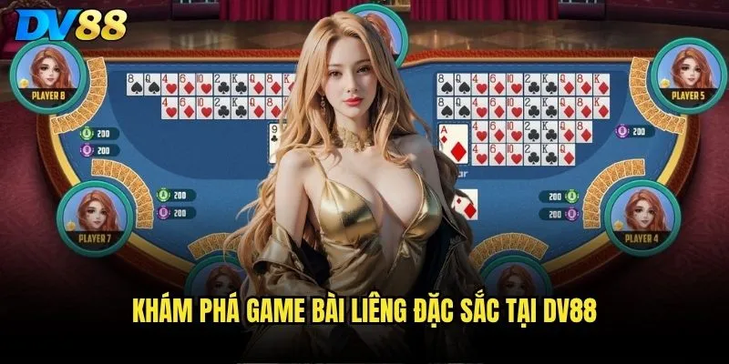 Khám phá game bài liêng đặc sắc tại dv88